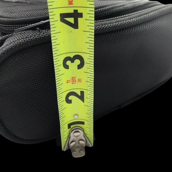 New Amazon Basics Dopp Kit Bag Zip Zippered Travel Pouch Bag Black Pockets - Picture 4 of 12